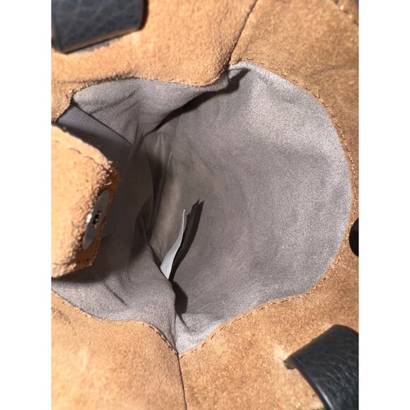 Brand New Vince Camuto Croco Small Crossbody Mavis Catech Wood Multi - Picture 5 of 6